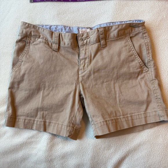 Red Camel Pants - Red Camel Tan Bermuda Shorts Versatile Cotton Twill
